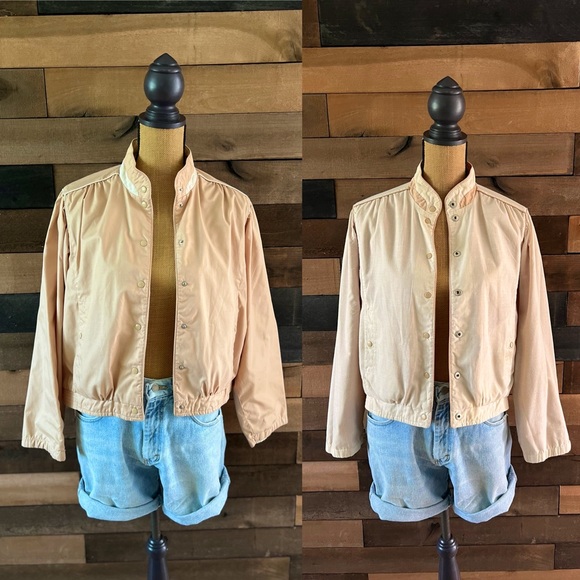 Vintage Jackets & Blazers - Vintage Andy Johns Reversible Double Sided Jacket Snap Button Jacket